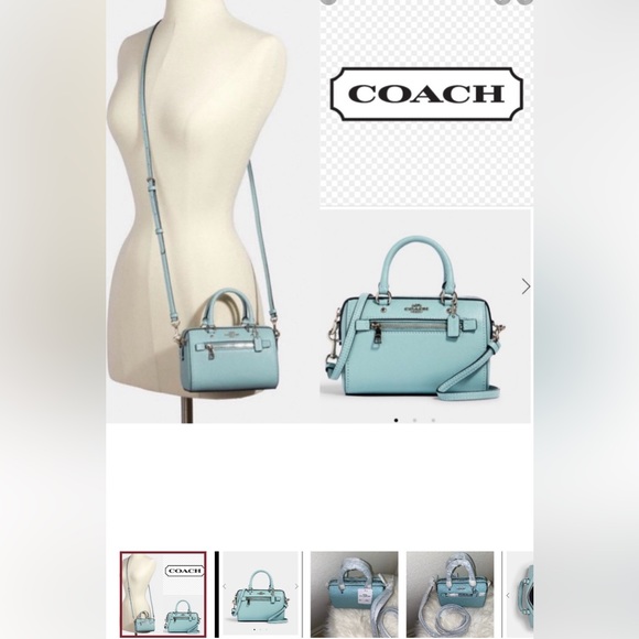 Coach XGrain Micro Rowan Seafoam - Picture 4 of 4